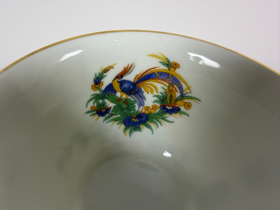 Just Added - Antique Rosenthal Bavaria Hand-Painted Porcelain Tea Cup Saucer And Dessert Plate Trio Set 7.75'W [Photo 3]