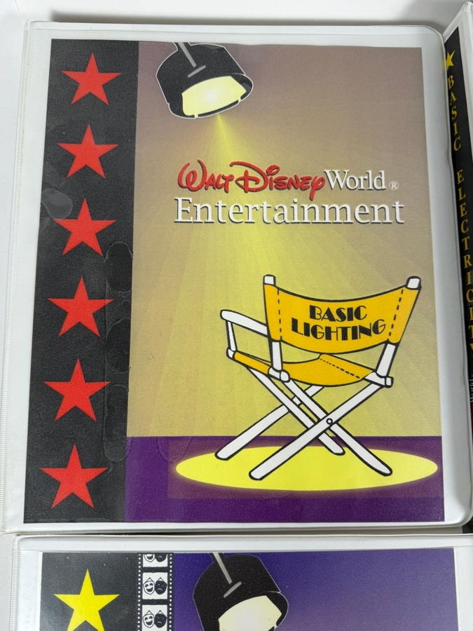 Just Added - (6) Walt Disney World Cast Member Training Manuals On Electricity, Basic Lighting & Sound Reinforcement [Photo 4]