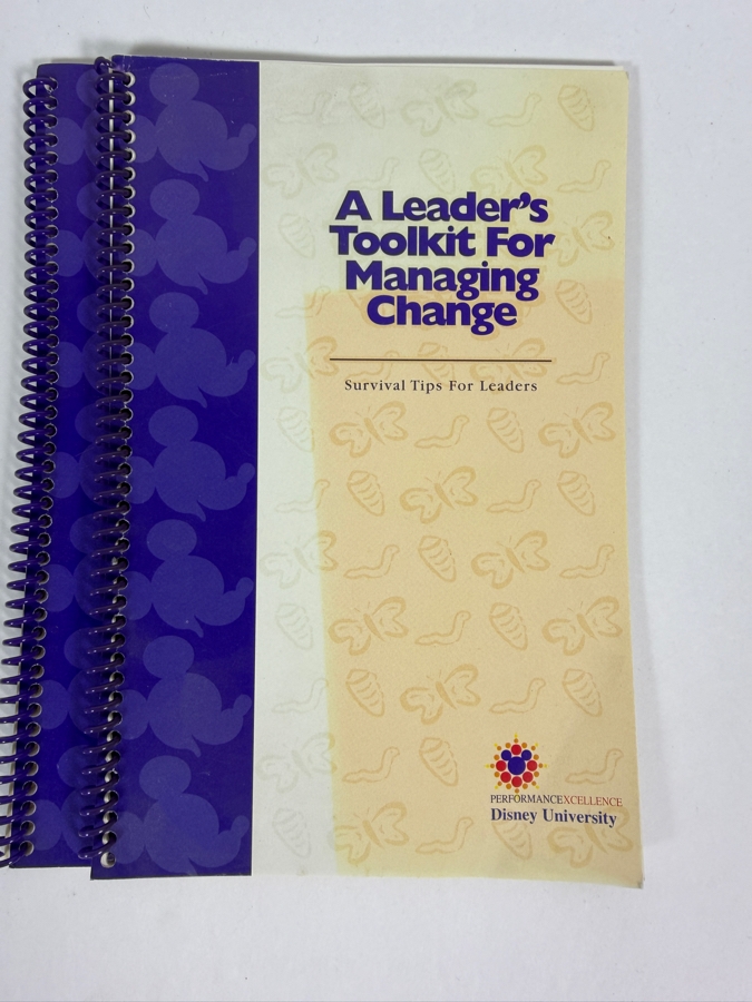 Just Added - Walt Disney Company Instructional Manuals On Disney Leadership Style, Standards Of Business Conduct, Leadership, Disney Style And The 5th Annual RAVE Awards Luncheon In 2000 Recognizing Excellence In Diversity [Photo 5]