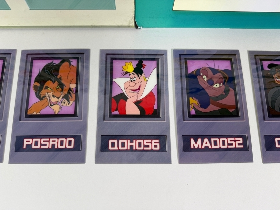 Just Added - Pair Of Walt Disney World Or Disneyland 1990s Cast Member Training Signs With (9) Character Training Cards - 20' X 30' And 18.25' X 27.5' [Photo 5]