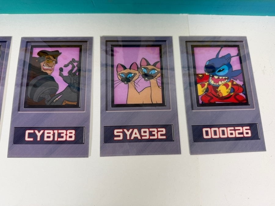 Just Added - Pair Of Walt Disney World Or Disneyland 1990s Cast Member Training Signs With (9) Character Training Cards - 20' X 30' And 18.25' X 27.5' [Photo 6]