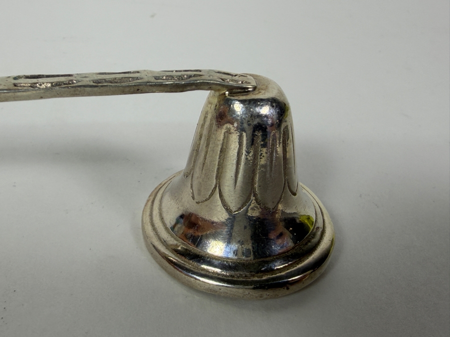 Sterling Silver Candle Snuffer 9.5'L 44.2g ($100 Melt Value) [Photo 3]