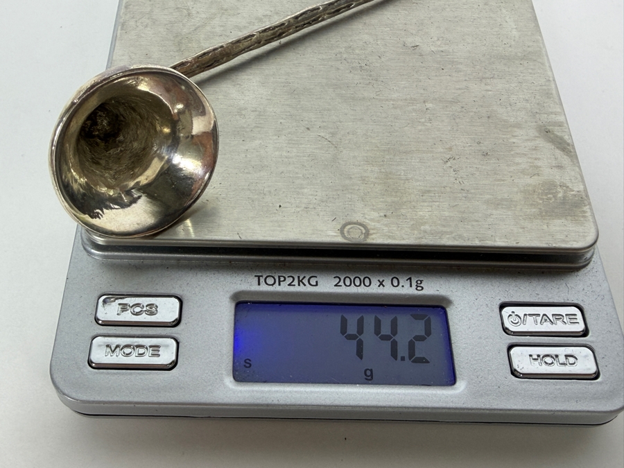 Sterling Silver Candle Snuffer 9.5'L 44.2g ($100 Melt Value) [Photo 7]