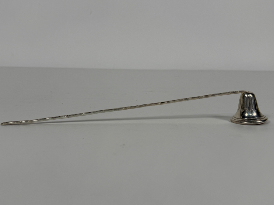 Sterling Silver Candle Snuffer 9.5'L 44.2g ($100 Melt Value) [Photo 2]