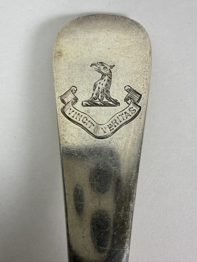 Sterling Silver Serving Spoon And Sterling Silver Fork 9'L 139.7g ($317 Melt Value) [Photo 3]