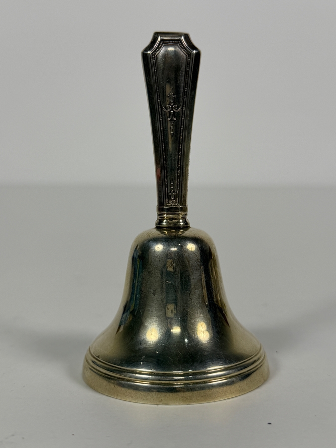 Sterling Silver Bell 4'H 64.4g [Photo 2]