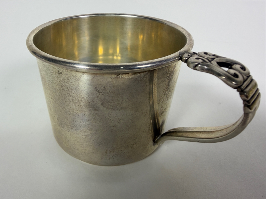 Sterling Silver Royal Danish Baby Cup 2H 56.6g ($128 Melt Value) [Photo 3]
