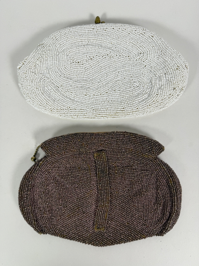 Pair Of Vintage Beaded Clutch Purses [Photo 4]
