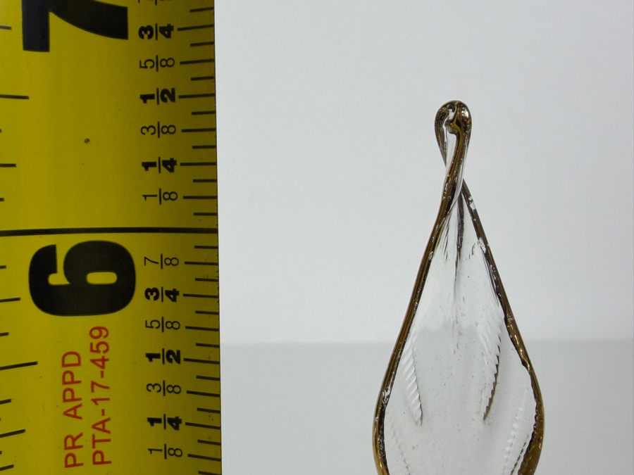 Vintage Egyptian Glass Perfume Bottle 6.5H [Photo 4]