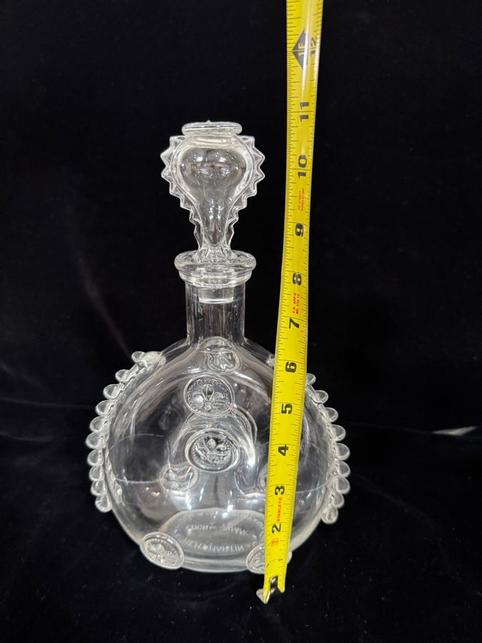 Rémy Martin Louis XIII Cognac Baccarat Crystal Decanter Bottle With Stopper 11'H [Photo 4]