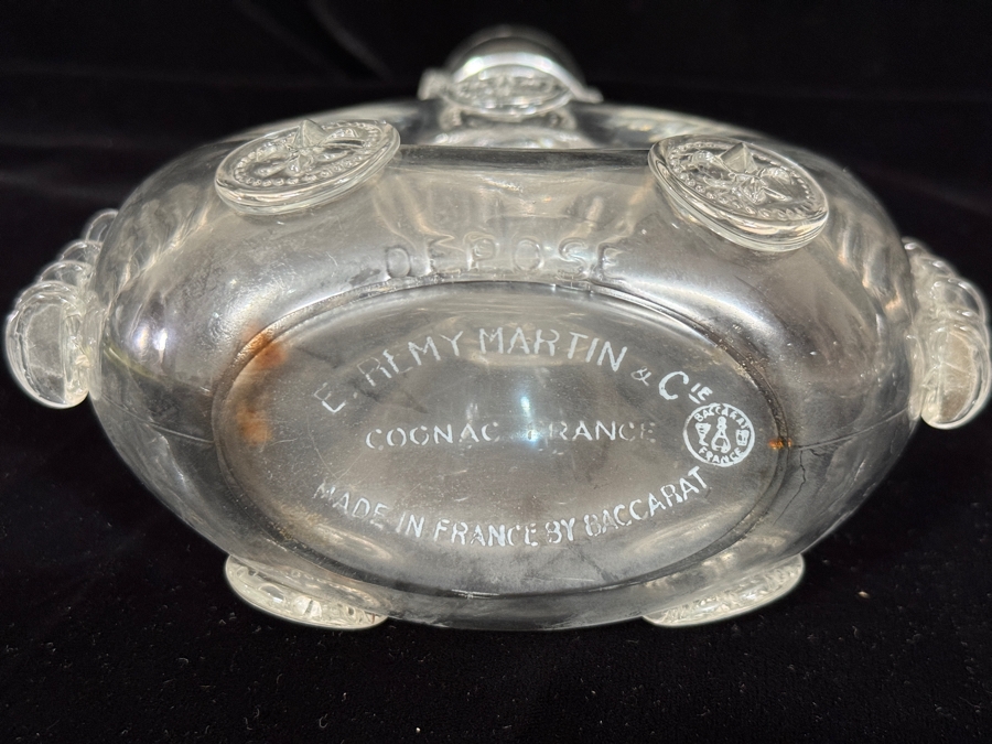 Rémy Martin Louis XIII Cognac Baccarat Crystal Decanter Bottle With Stopper 11'H [Photo 5]