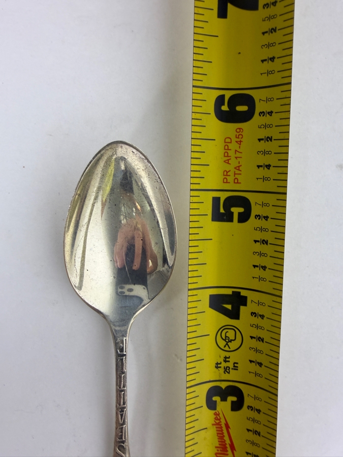 Sterling Silver Seattle Tourist Spoon 5.5'L [17.9g Sterling] ($40 Melt Value) [Photo 5]