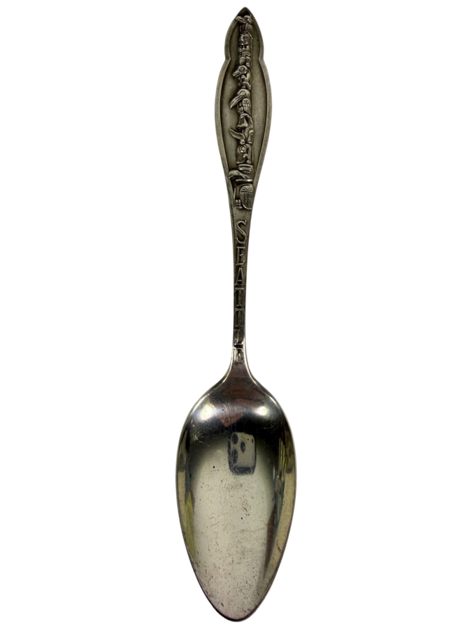 Sterling Silver Seattle Tourist Spoon 5.5'L [17.9g Sterling] ($40 Melt Value)