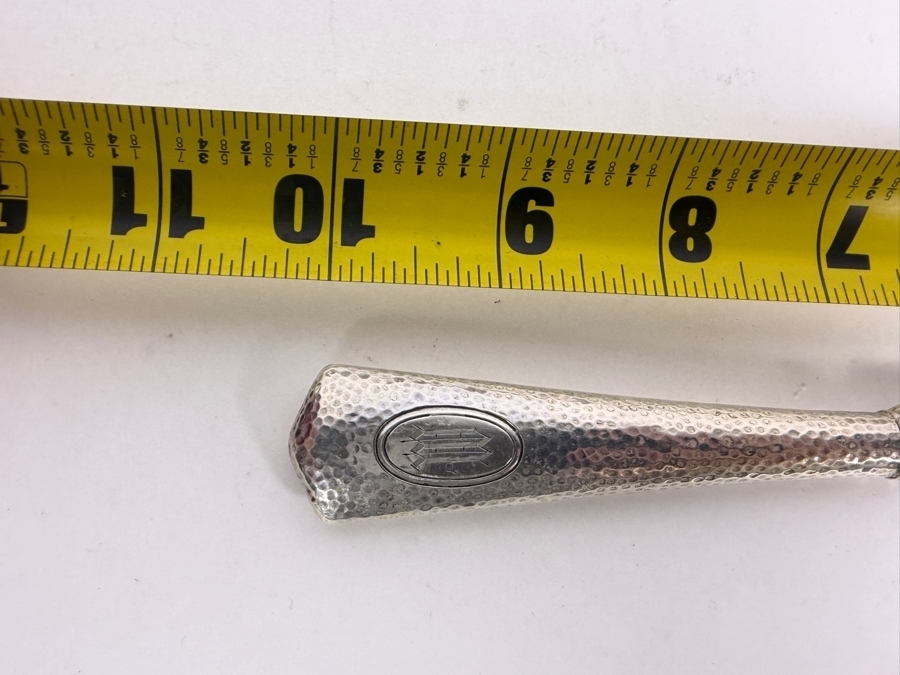 Sterling Silver Handled Pie Cake Server 10'L 84.8g [Photo 4]