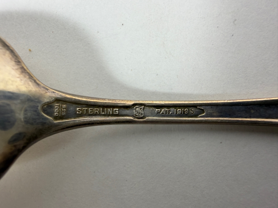 (12) Sterling Silver 5.25'L Spoons [187.3g Of Sterling] ($424 Melt Value) [Photo 4]
