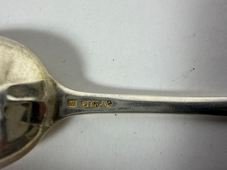 (12) Sterling Silver 5.75'L Spoons [312.1g Of Sterling] ($707 Melt Value) [Photo 5]