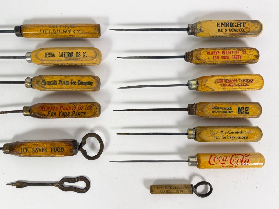 Collection Of Vintage Advertising Ice Picks [Photo 2]