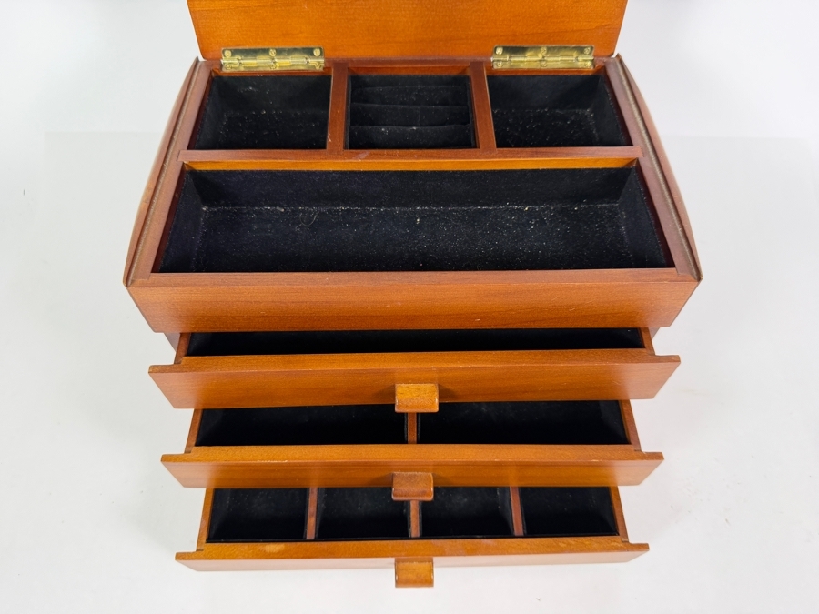 Wooden Jewelry Box 11W X 8D X 8H [Photo 3]