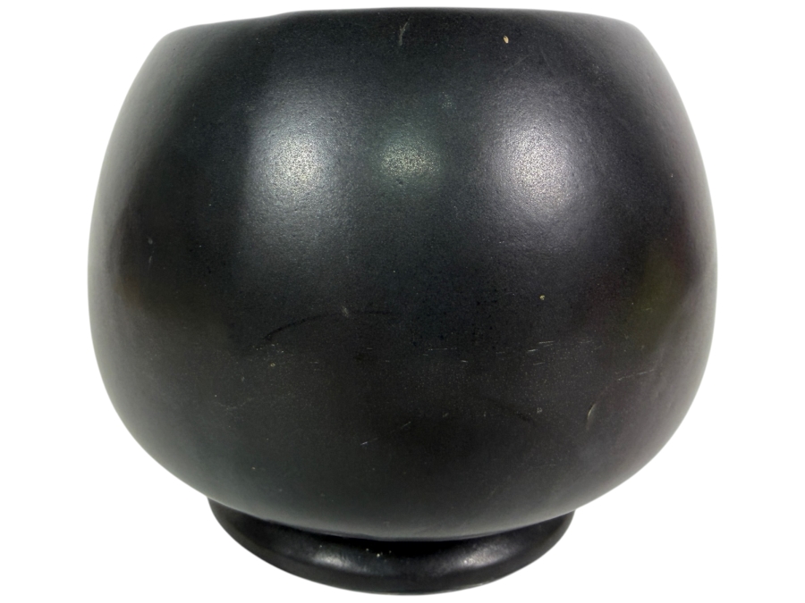 McCoy USA Pottery Vase In Black 6H