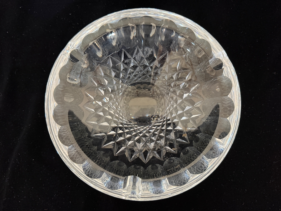 Vintage Waterford Ireland Crystal Cut Ashtray 7W [Photo 3]