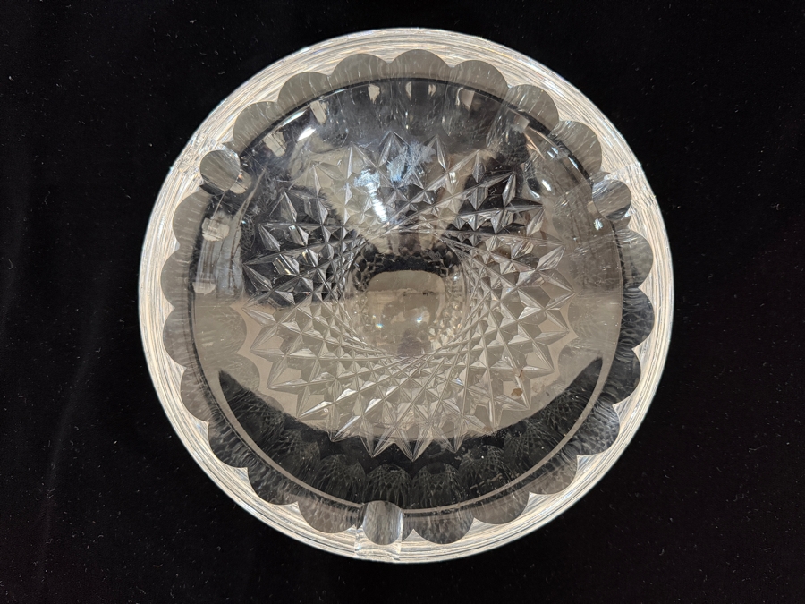 Vintage Waterford Ireland Crystal Cut Ashtray 7W [Photo 4]