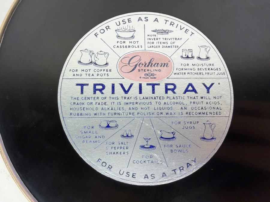 Pair of Gorham Sterling Silver Trivitrays 7.5W and 6.5W [Photo 7]