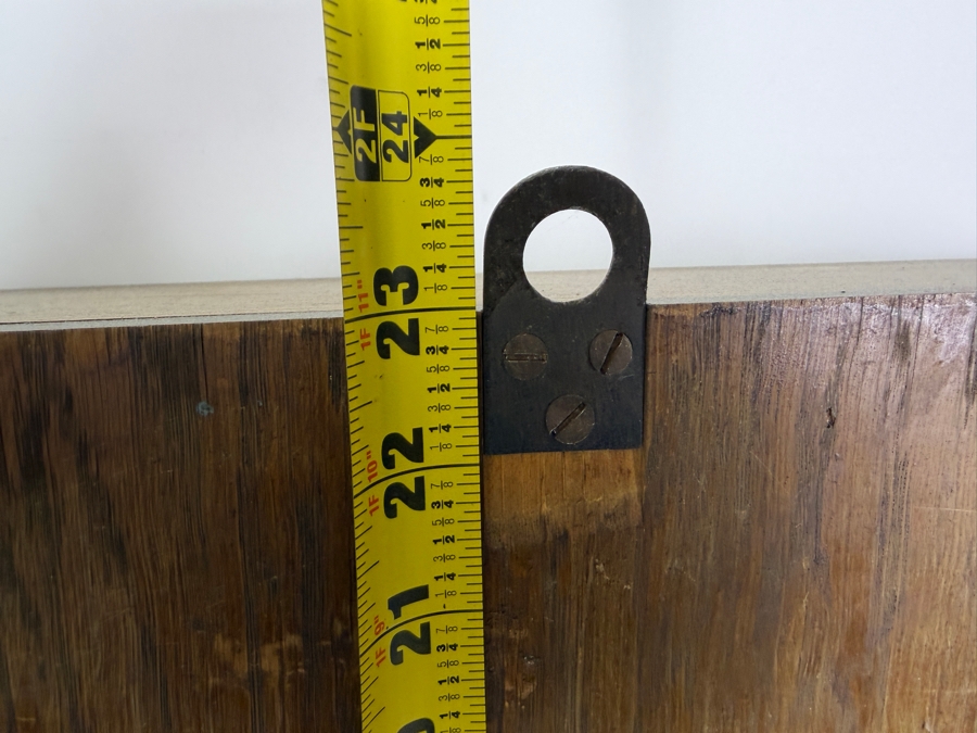 Antique Seth Thomas Office No. 5 Wall Clock with Oak Case Working 19W X 5.5D X 23H [Photo 9]