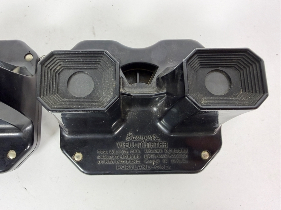 Pair of Sawyer's View-Master Reel Viewers with Approximately 48 View-Master Reels - See Photos [Photo 16]