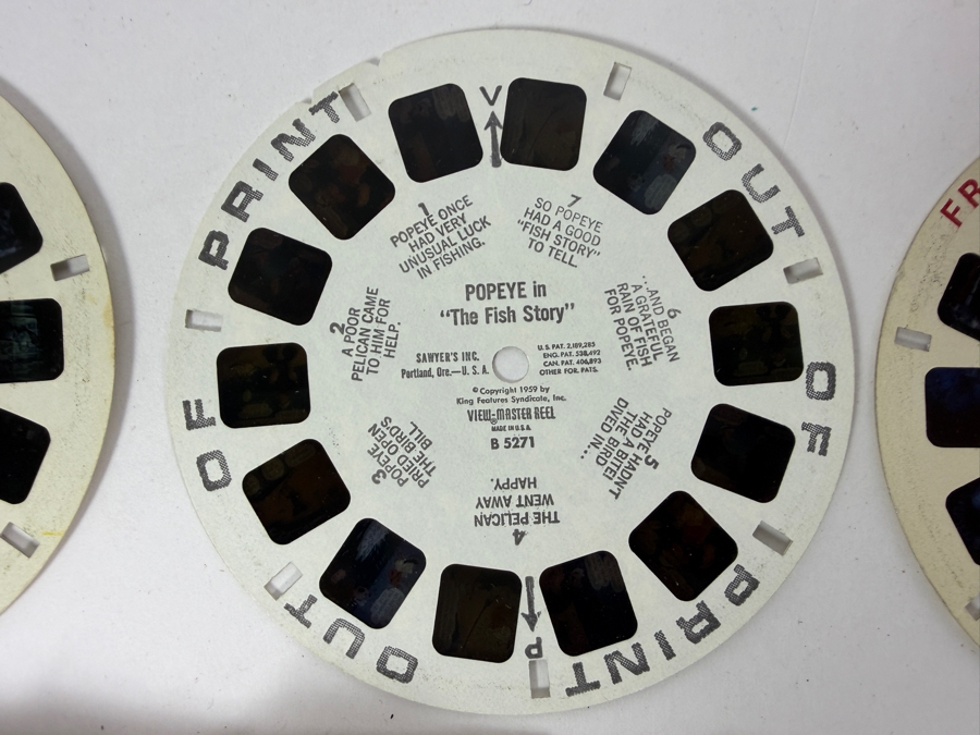 Pair of Sawyer's View-Master Reel Viewers with Approximately 48 View-Master Reels - See Photos [Photo 7]