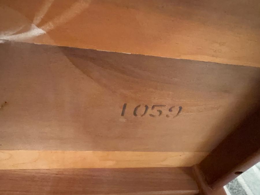 Mid-Century Modern Walnut Drexel Declaration End Table Designed by Kipp Stewart 27 X 22 X 20H [Photo 10]