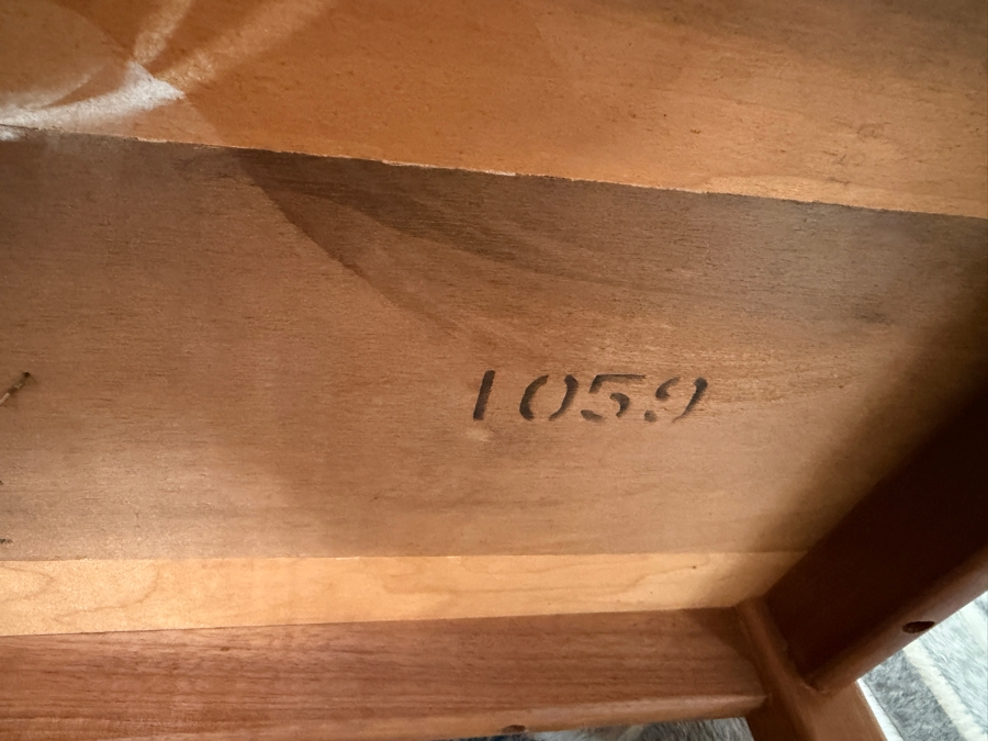 Mid-Century Modern Walnut Drexel Declaration End Table Designed by Kipp Stewart 27 X 22 X 20H [Photo 11]