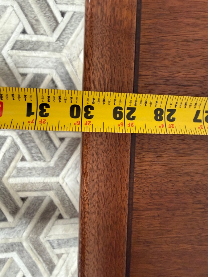 Mid-Century Modern Walnut Drexel Declaration End Table Designed by Kipp Stewart 30W X 30D X 20H [Photo 15]