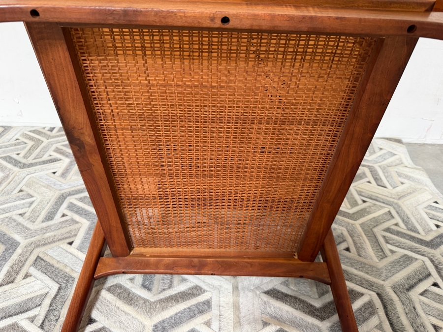 Mid-Century Modern Walnut Drexel Declaration End Table Designed by Kipp Stewart 30W X 30D X 20H [Photo 13]
