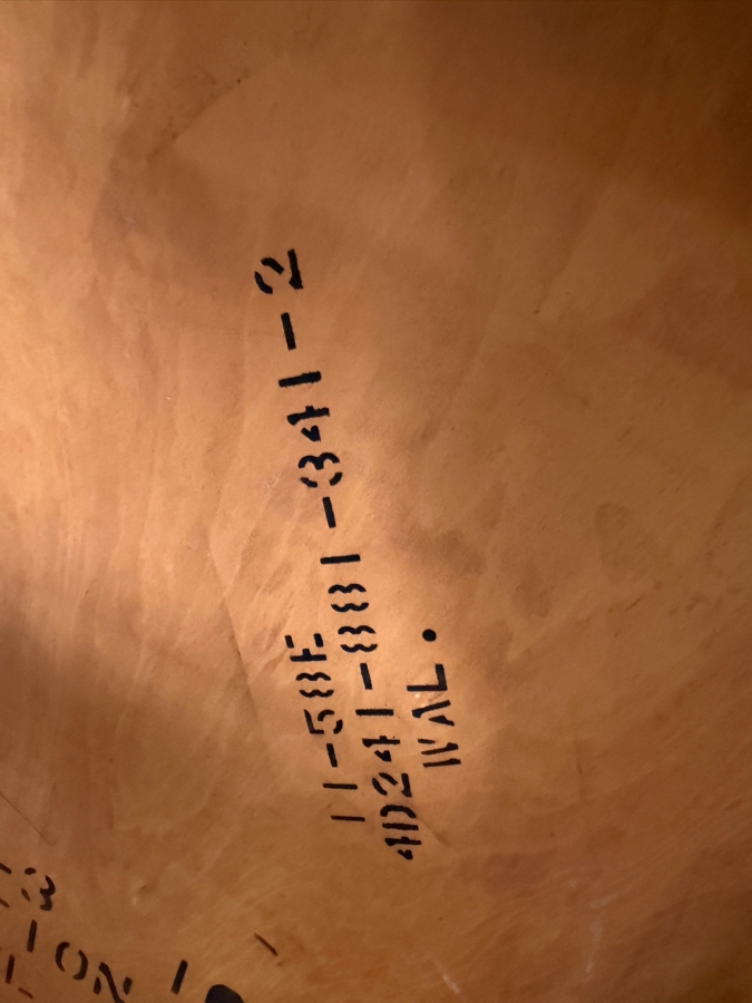 Mid-Century Modern Walnut Drexel Declaration End Table Designed by Kipp Stewart 30W X 30D X 20H [Photo 12]