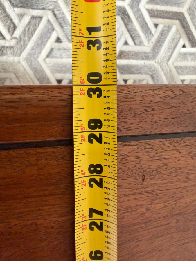 Mid-Century Modern Walnut Drexel Declaration End Table Designed by Kipp Stewart 30W X 30D X 20H [Photo 14]