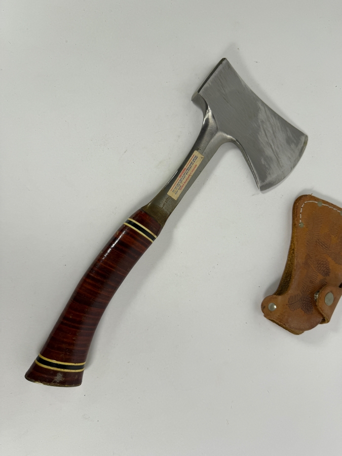 Estwing Sportsman's Axe with Stacked Leather-wrapped Grip 13.5L [Photo 6]