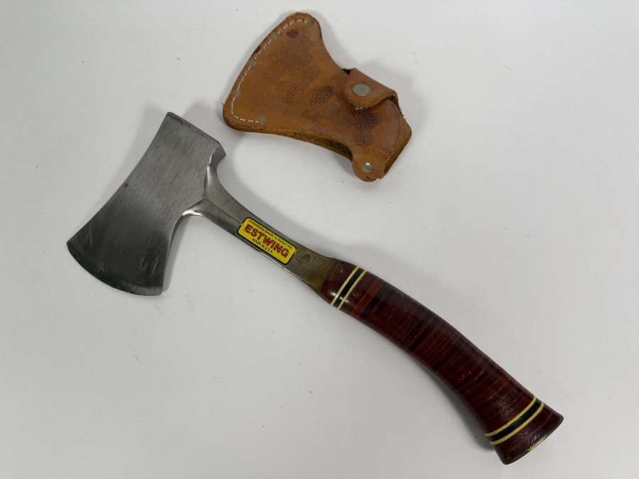 Estwing Sportsman's Axe with Stacked Leather-wrapped Grip 13.5L [Photo 2]