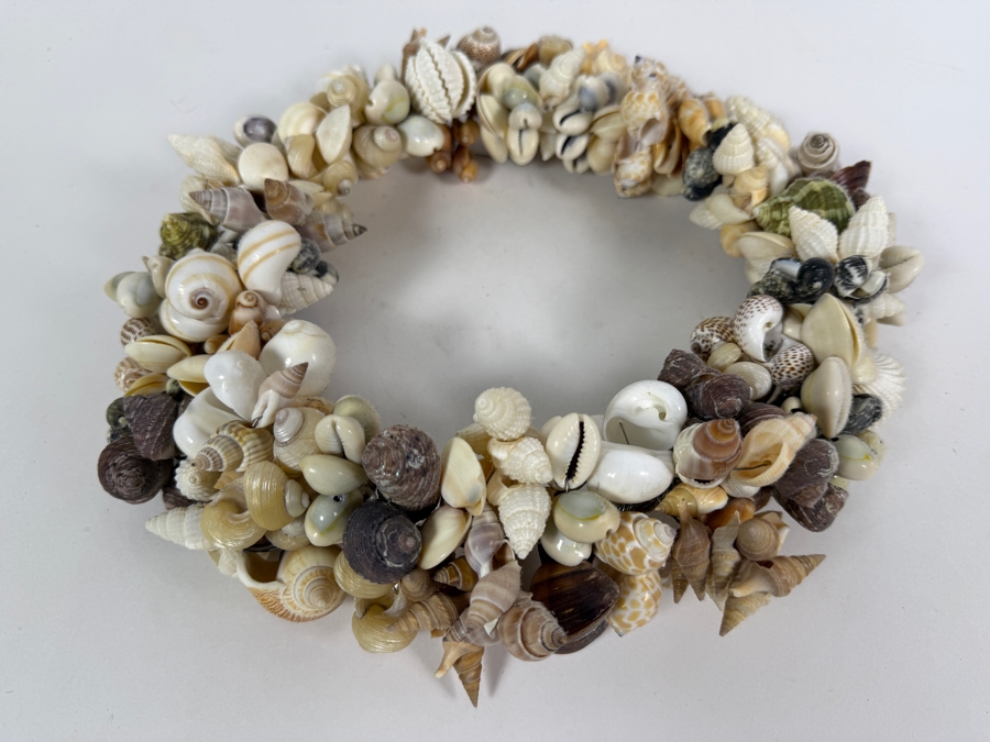 Organic Seashell Wreath 12W [Photo 2]