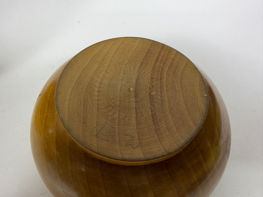 Collection Of Four Handcrafted Wooden Boxes from 4'H to 7.5'H [Photo 14]