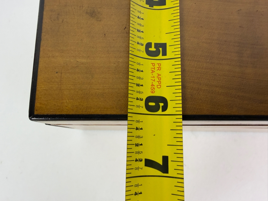 Antique Wooden Box 11W X 6D X 5H [Photo 13]