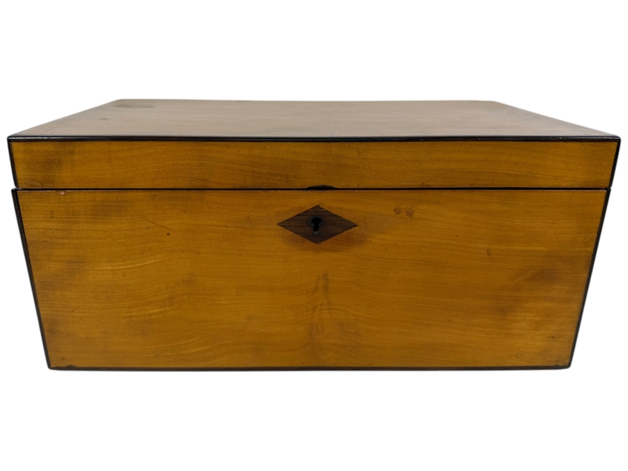 Antique Wooden Box 11W X 6D X 5H