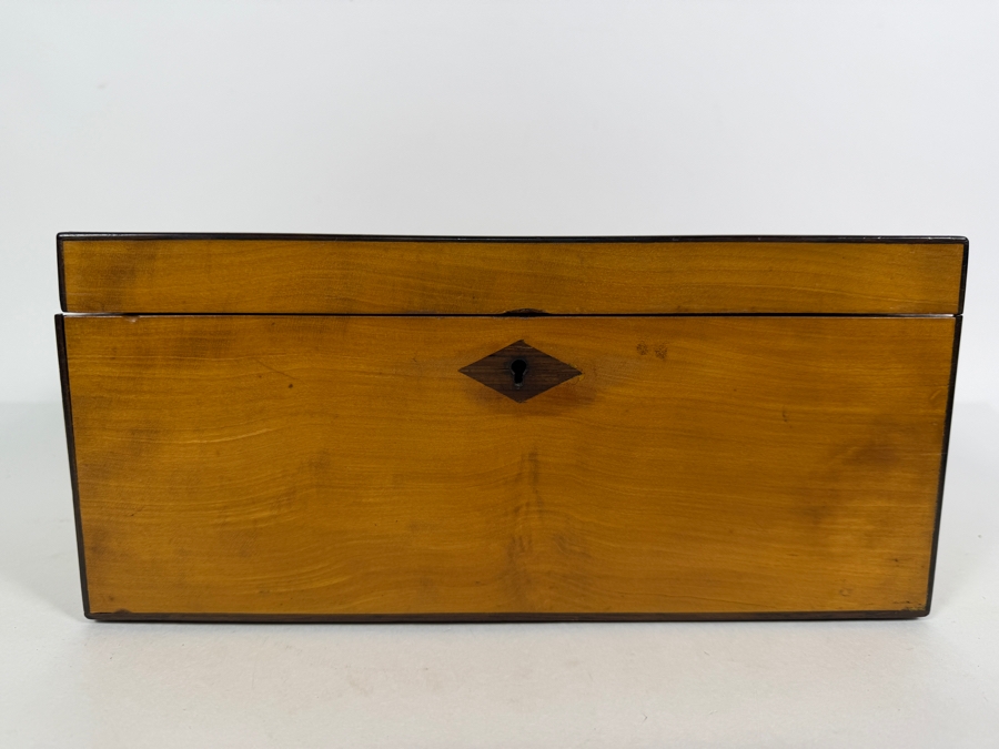 Antique Wooden Box 11W X 6D X 5H [Photo 3]
