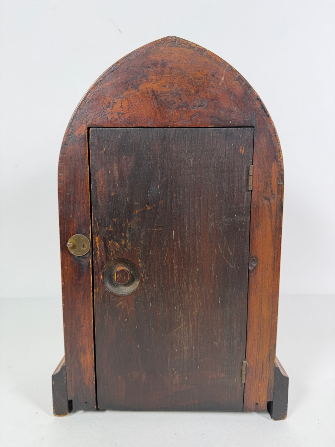 Antique Ansonia 'Henley' 8-day Shelf Mantel Clock Working 8W X 4D X 12.5H [Photo 11]