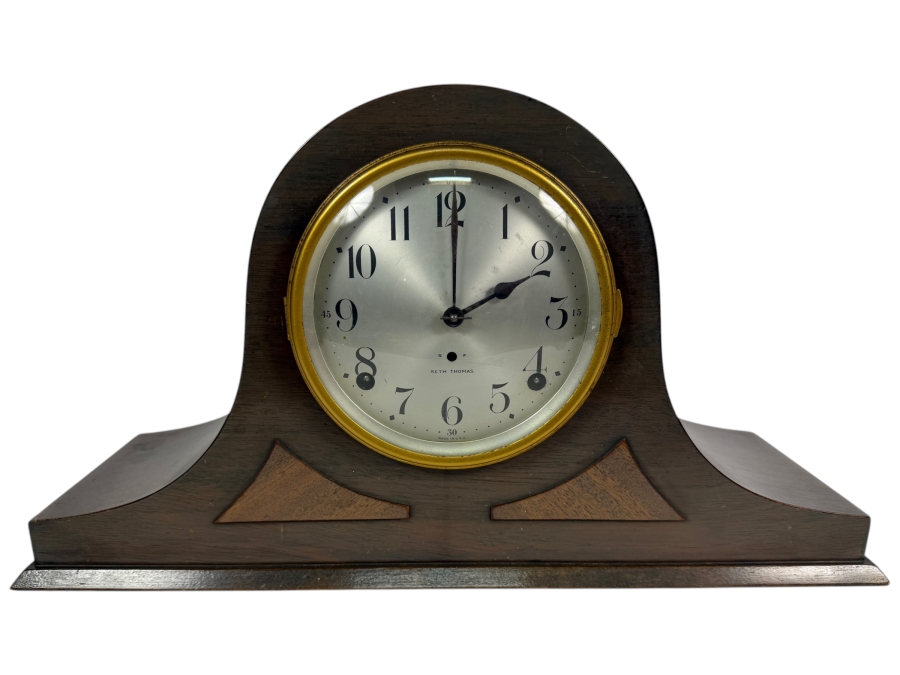 Vintage Seth Thomas Mantel Clock 17.5W X 6D X 9.25H