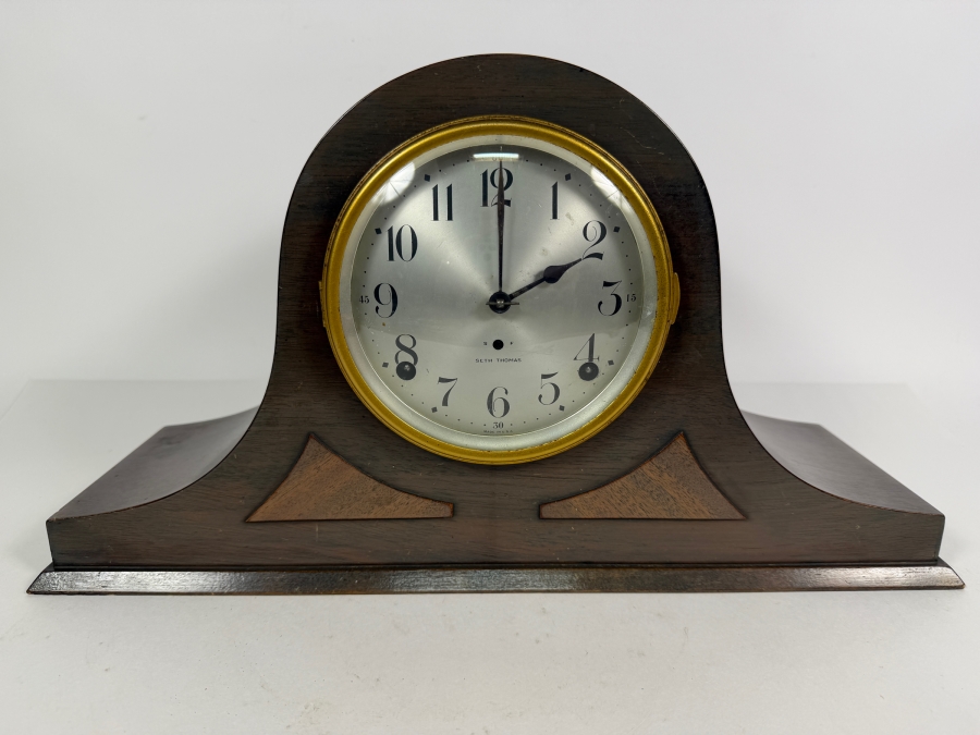Vintage Seth Thomas Mantel Clock 17.5W X 6D X 9.25H [Photo 2]