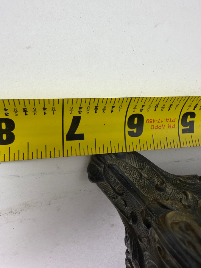 Antique Sessions 8-day, Half-Hour Strike, Cathedral Gong Wooden Faux Marble Mantel Clock Not Working 18W X 6.5D X 11.5H [Photo 15]