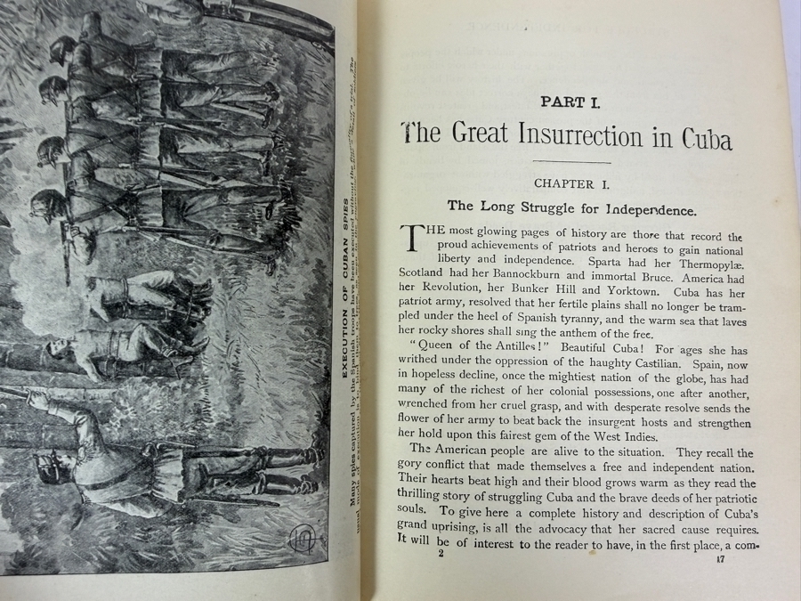 Antique 1898 Hardcover Book America's Battle For Cuba's Freedom [Photo 14]