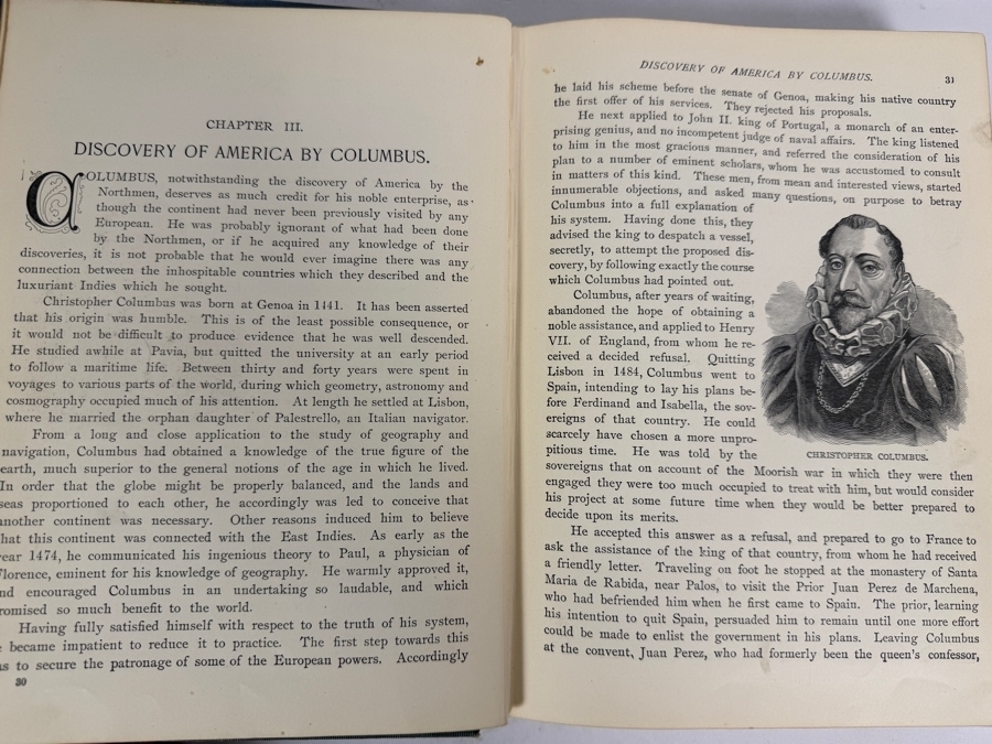 Antique 1899 Hardcover Book Story Of America for Young People from the Earliest Discoveries to the Present Time [Photo 5]