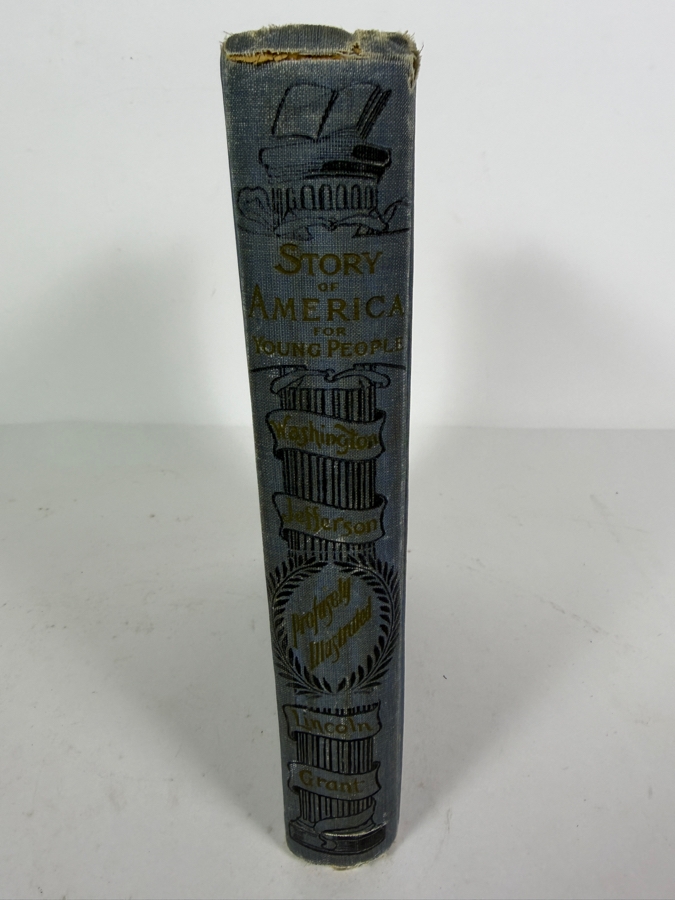 Antique 1899 Hardcover Book Story Of America for Young People from the Earliest Discoveries to the Present Time [Photo 6]