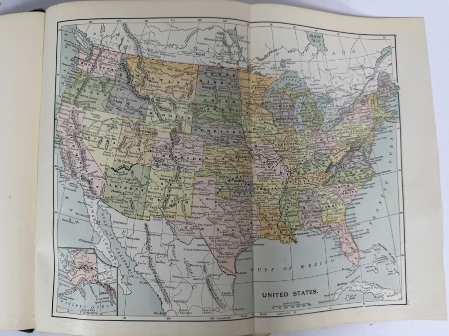 Antique 1899 Hardcover Book Story Of America for Young People from the Earliest Discoveries to the Present Time [Photo 4]